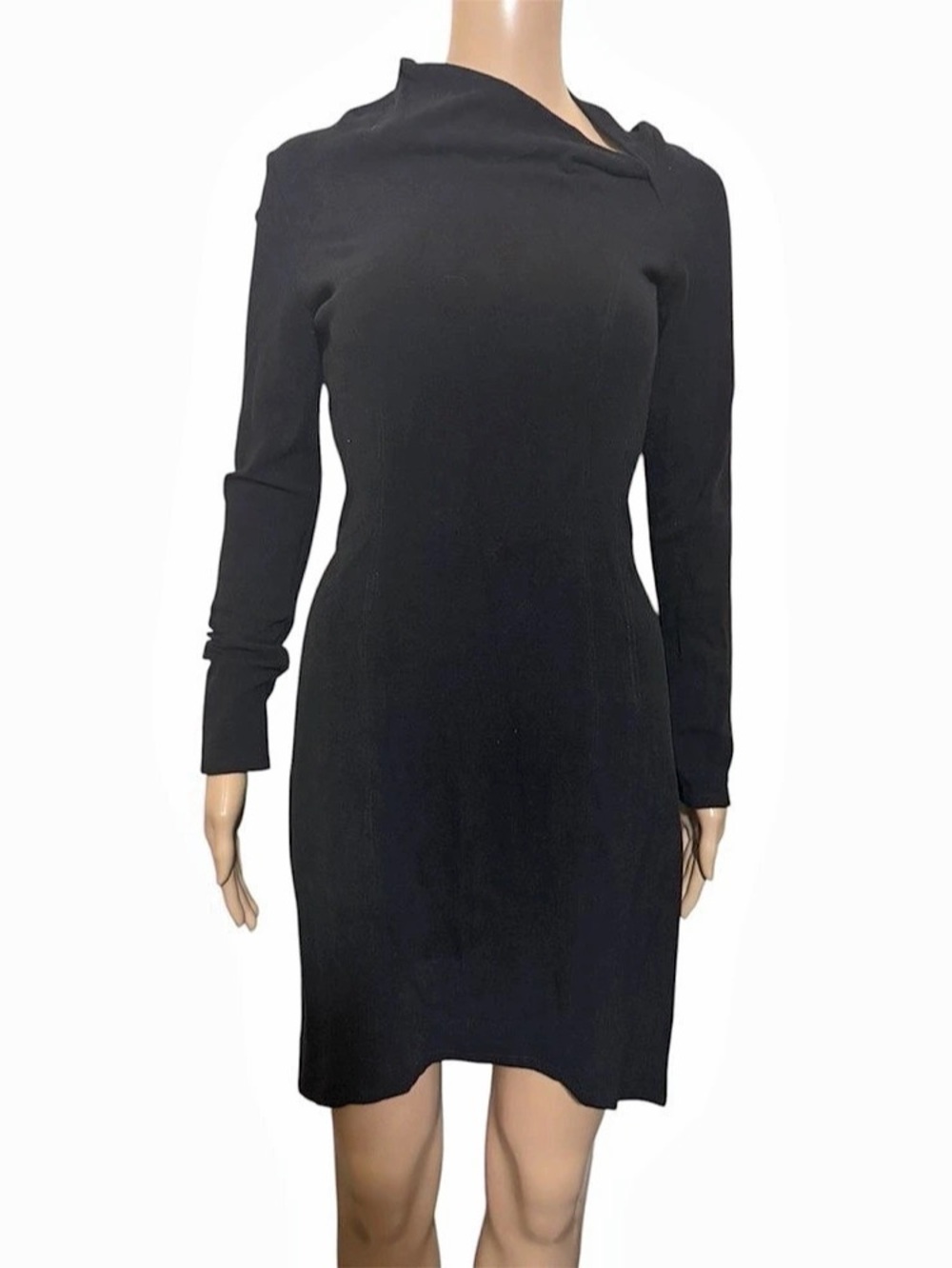 Helmut Lang Black Mini Dress